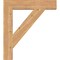 Ekena Millwork Traditional Block Smooth Bracket, Western Red Cedar, 5 1/2"W x 32"D x 36"H BKT06X32X36TRA05SWR - alternate 2
